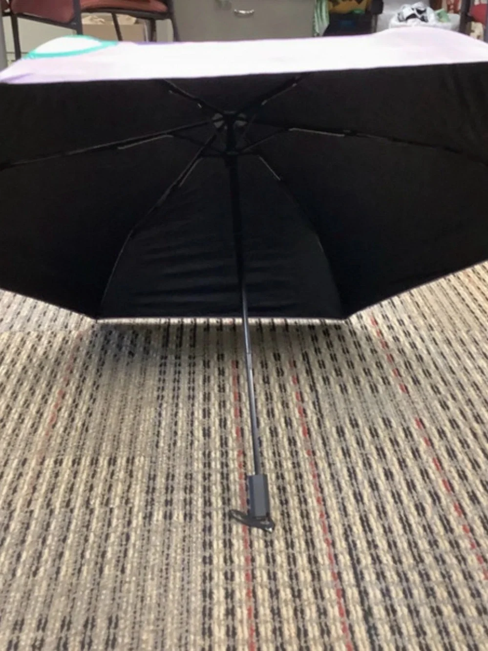 Source Unknown Purple and Green Mardi Gras Party Umbrella